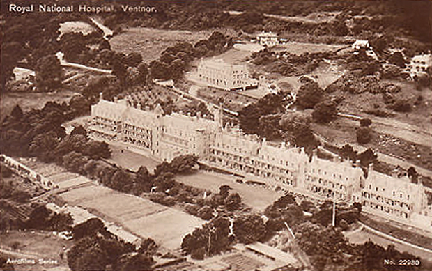 Picture of Royal National Hospital, Ventnor from the air